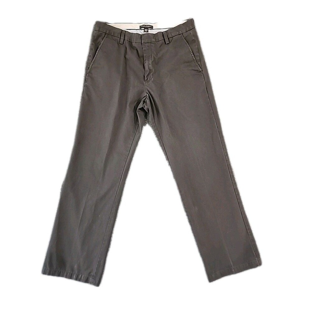Vintage Banana Republic Pants Mens 33x32 Brown Dawson Chino Prep Straight Casual